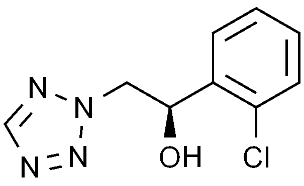 (αR)-α-(2-क्लोरोफेनिल)-2H-टेट्राजोल-2-इथेनॉल