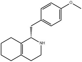 (एस)-1-(4-मेथॉक्सीबेंज़िल)-1,2,3,4,5,6,7,8-ऑक्टाहाइड्रोइसोक्विनोलिन