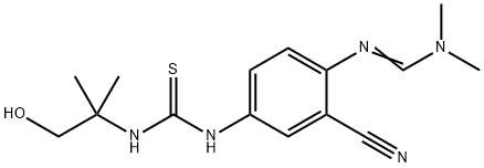 1-(3-साइनो-4-((डाइमिथाइलैमिनो)मिथाइलीनएमिन