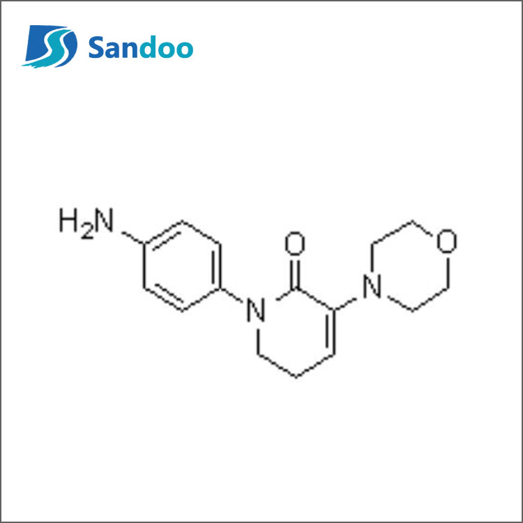 1-(4-अमीनोफेनिल)-5,6-डायहाइड्रो-3-(4-मॉर्फोलिनिल)-2(1H)-पाइरिडिनोन