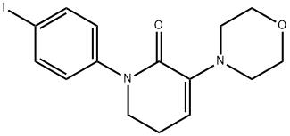 1-(4-आयोडोफेनिल)-3-मॉर्फोलिनो-5,6-डायहाइड्रोपाइरीडिन-2(1H)-एक