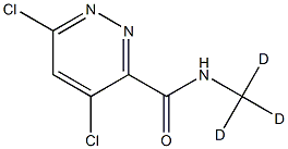 3-पाइरिडानज़ाइनकार्बोक्सामाइड, 4,6-डाइक्लोरो-एन-(मिथाइल-डी3)