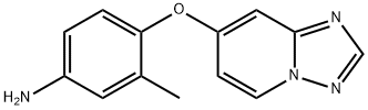 4-([1,2,4]ट्रायज़ोलो[1,5-ए]पाइरिडिन-7-यलॉक्सी)-3-मिथाइलनिलिन