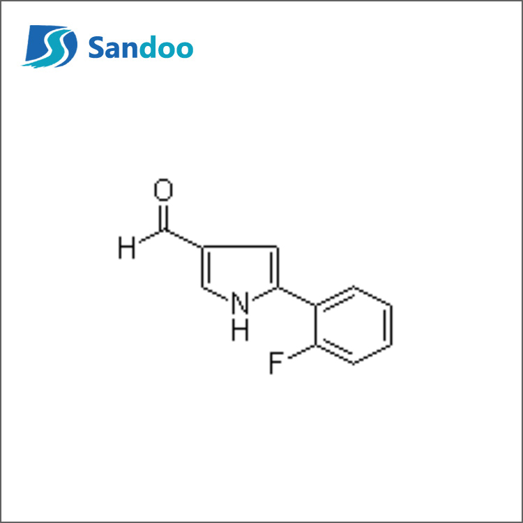 5-(2-फ्लोरोफिनाइल) -1H-Pyrrole-3-Carboxaldehyde