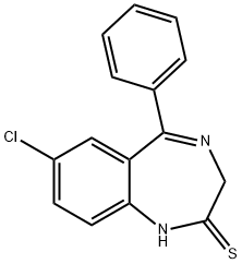 7-क्लोरो-1,3-डायहाइड्रो-5-फिनाइल-2H-1,4-बेंजोडायजेपाइन-2-थियोन