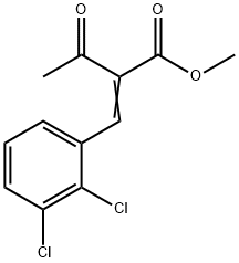मिथाइल 2-(2,3-डाइक्लोरोबेंज़िलिडीन) एसीटोएसीटेट